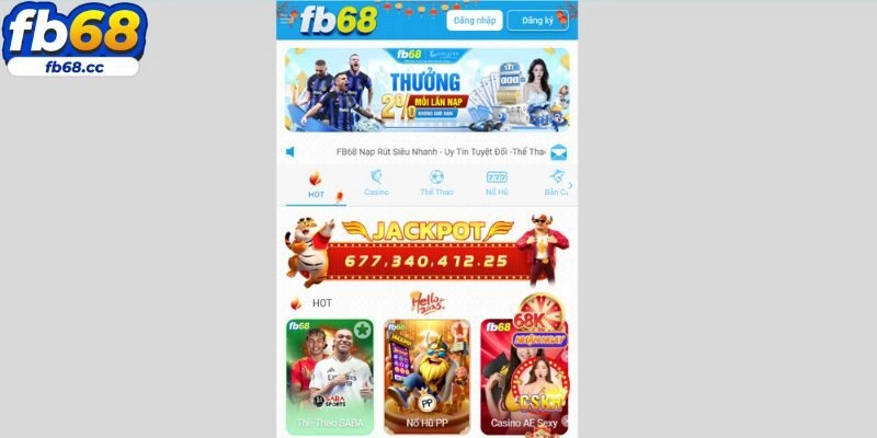 Thông tin chi tiết về thương hiệu giải trí FB68 khiến ai cũng mê
